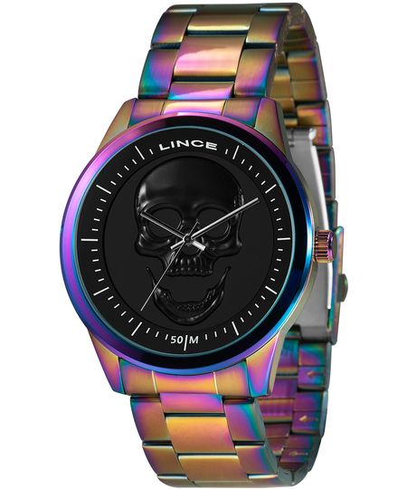 relógio masculino lince mrt4765l48p1qx analógico colorido UNICO