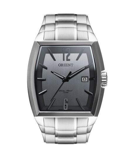 relógio masculino orient gbss1050g2sx analógico calendário prateado UNICO relógio masculino orient gbss1050g2sx analógico calendário prateado UNICO