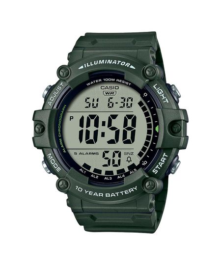 relógio unissex casio ae-1500whx-3avdf digital cinza UNICO relógio unissex casio ae-1500whx-3avdf digital cinza UNICO