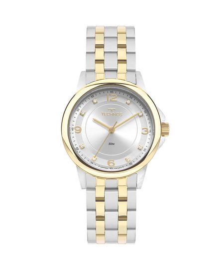 relógio feminino technos 2035mvg1k analógico prateado UNICO relógio feminino technos 2035mvg1k analógico prateado UNICO