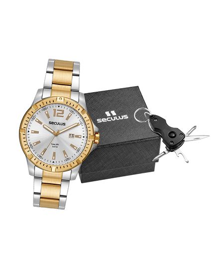relógio masculino seculus 44208gpsvba4k analógico calendário prateado UNICO relógio masculino seculus 44208gpsvba4k analógico calendário prateado UNICO