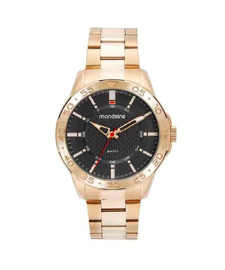 kit relógio masculino mondaine 32550gpmvde2ka analógico dourado UNICO kit relógio masculino mondaine 32550gpmvde2ka analógico dourado UNICO