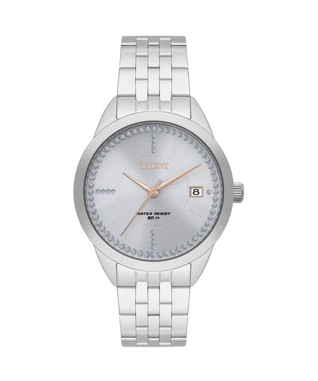 relógio orient eternal feminino fbss1200 s2sx prateado UNICO relógio orient eternal feminino fbss1200 s2sx prateado UNICO