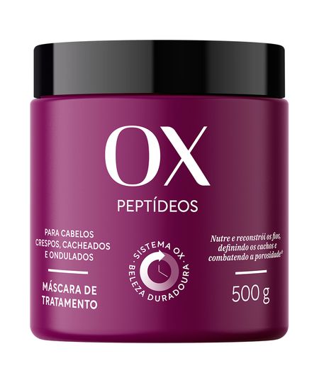 máscara de tratamento ox peptídeos 500g 500 G máscara de tratamento ox peptídeos 500g 500 G