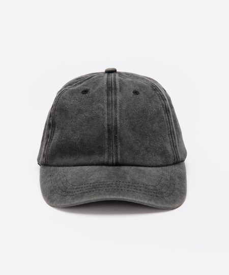 boné de sarja aba curva estonado preto UNICO boné de sarja aba curva estonado preto UNICO