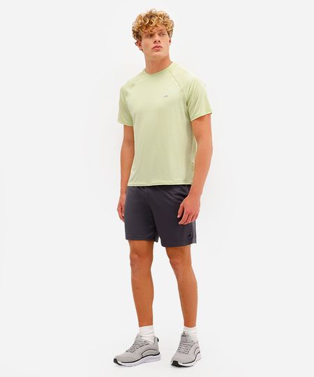 short masculino esportivo ace com bermuda interna cinza GG