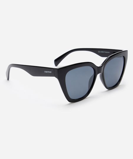 óculos de sol gatinho triton preto UNICO