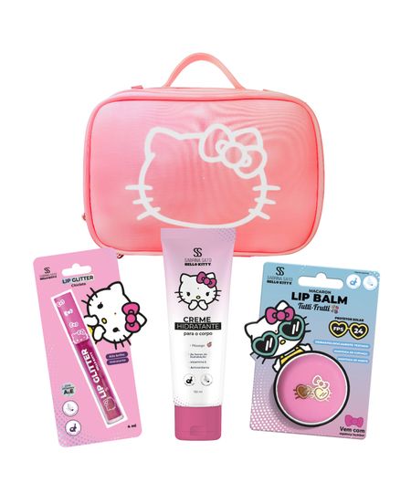 kit necessaire presenteável sabrina sato hello kitty UNICO kit necessaire presenteável sabrina sato hello kitty UNICO