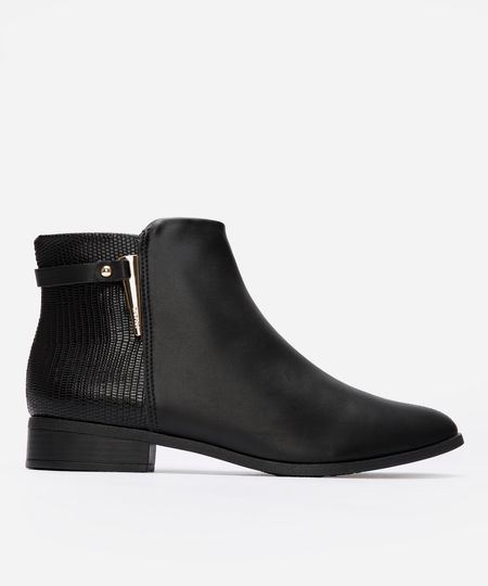 bota chelsea via uno texturizada preta 36 bota chelsea via uno texturizada preta 36