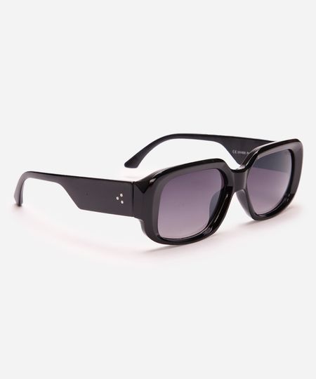 óculos de sol quadrado triton preto UNICO