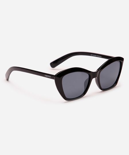 óculos de sol gatinho triton preto UNICO