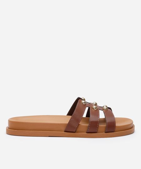 papete com tachas oneself marrom 34