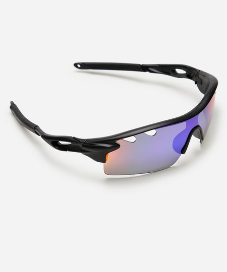 óculos de sol esportivo ace unissex preto UNICO