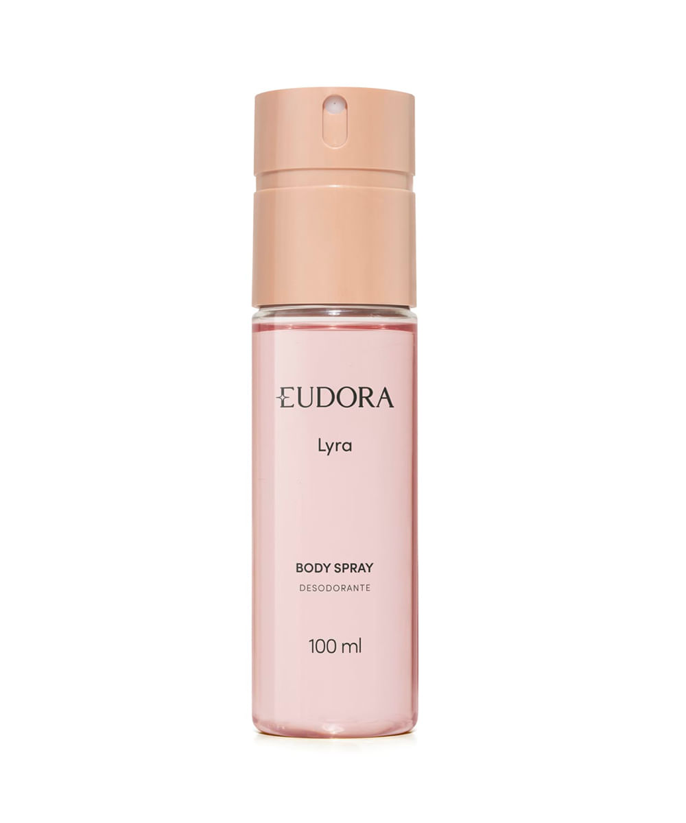body spray eudora desodorante lyra 100ml
