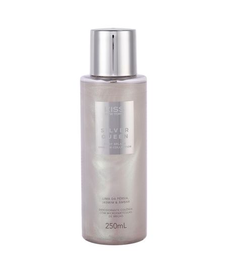 body splash kiss new york shimmer silver queen 250 ML