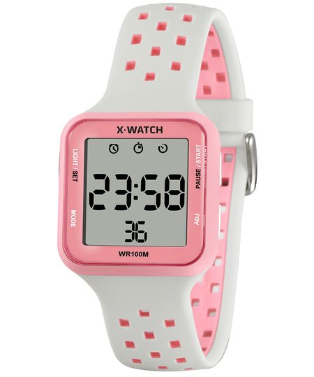 relógio feminino x watch xgppd197bxbx digital branco UNICO relógio feminino x watch xgppd197bxbx digital branco UNICO