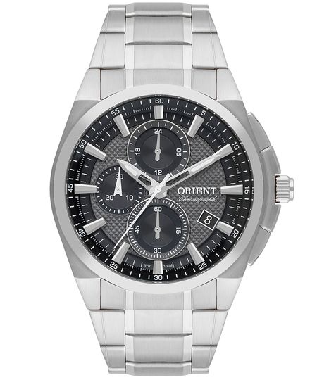 relógio masculino orient mbssc255g1sx cronógrafo prateado UNICO relógio masculino orient mbssc255g1sx cronógrafo prateado UNICO