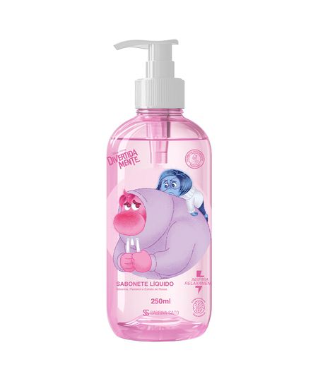 sabonete líquido corpo e mãos divertidamente  vergonha e tristeza sabrina sato 250ml 250 ML