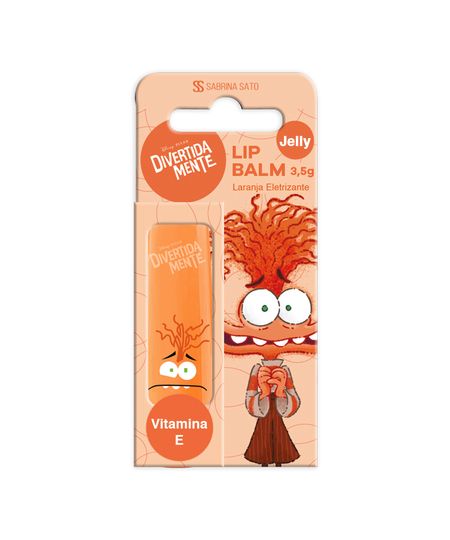 lip balm sabrina sato ansiedade divertidamente 3g laranja UNICO lip balm sabrina sato ansiedade divertidamente 3g laranja UNICO