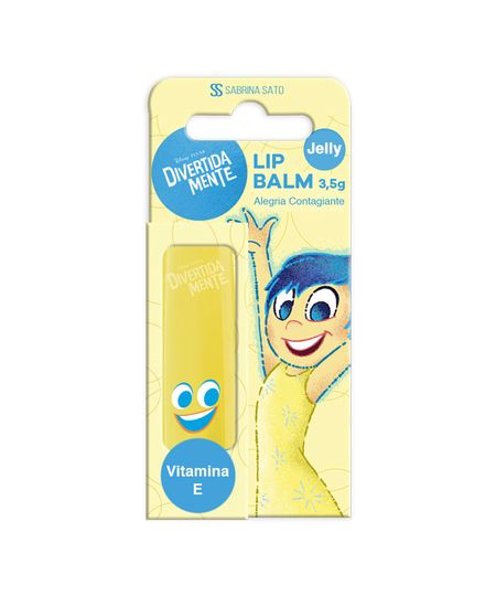 lip balm sabrina sato alegria divertidamente 3g amarelo UNICO lip balm sabrina sato alegria divertidamente 3g amarelo UNICO