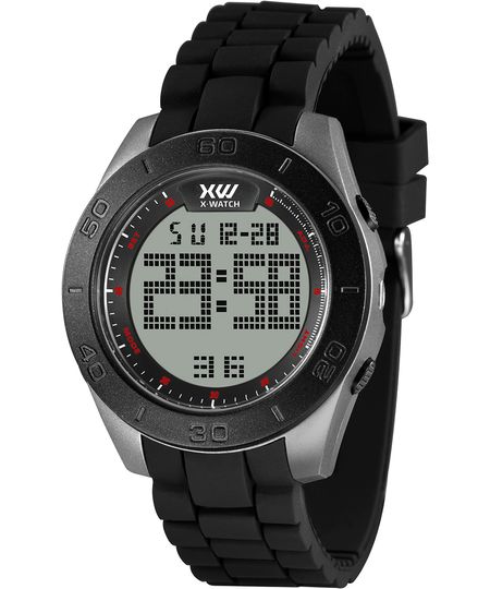 relógio masculino x watch xmppd687bxpx digital preto UNICO relógio masculino x watch xmppd687bxpx digital preto UNICO