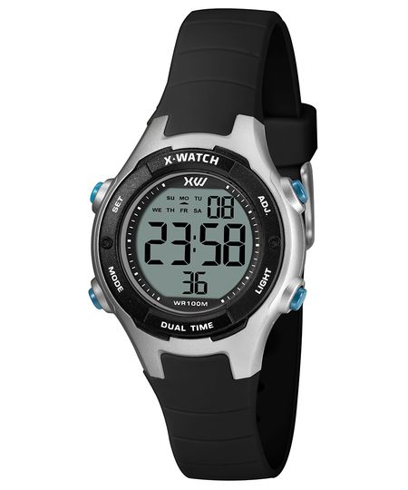 relógio masculino x watch xkppd094bxpx digital preto UNICO
