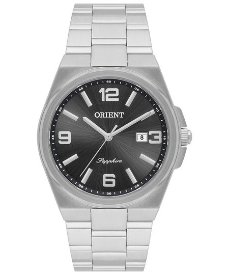 relógio masculino orient mbss1458p2sx analógico calendário prateado UNICO relógio masculino orient mbss1458p2sx analógico calendário prateado UNICO
