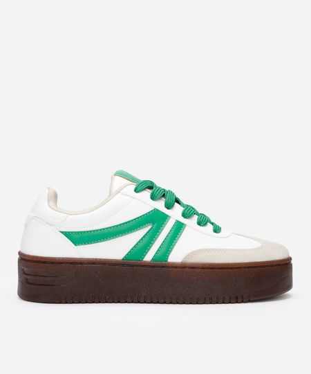 tênis flatform com recortes bicolor ace oneself off white 34 tênis flatform com recortes bicolor ace oneself off white 34