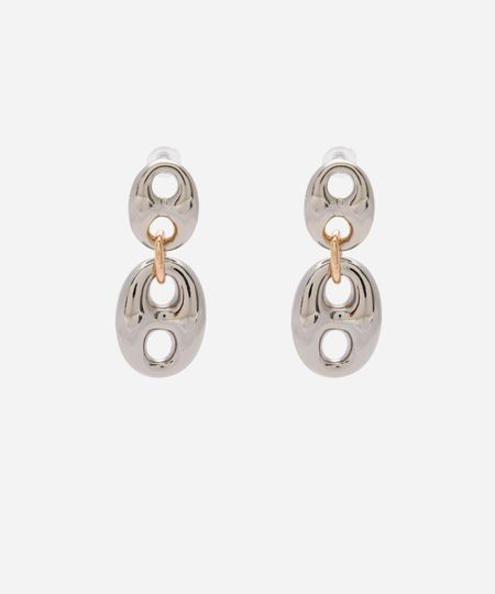 brinco com elos colorido UNICO brinco com elos colorido UNICO