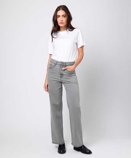 calça new york feminina jeans mindset cinza 36