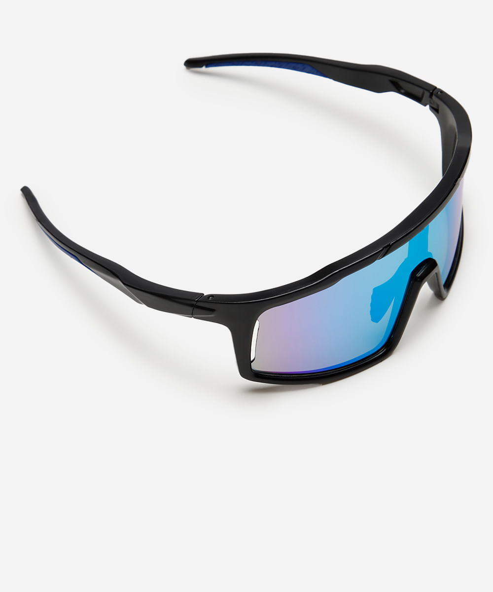 óculos de sol esportivo ace unissex preto