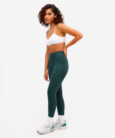 calça legging feminina esportiva ace de poliamida verde P calça legging feminina esportiva ace de poliamida verde P