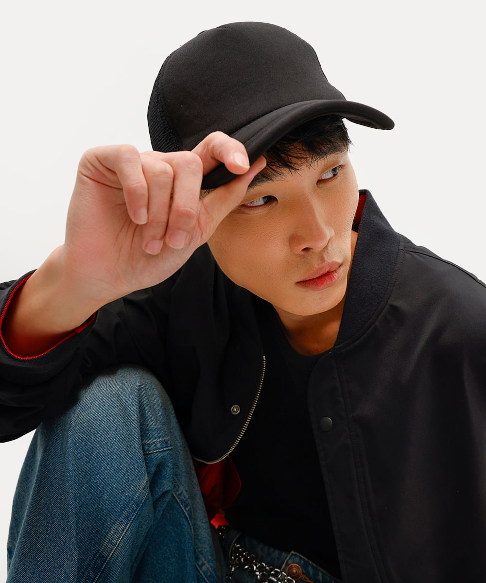 boné aba curva yan acioli preto