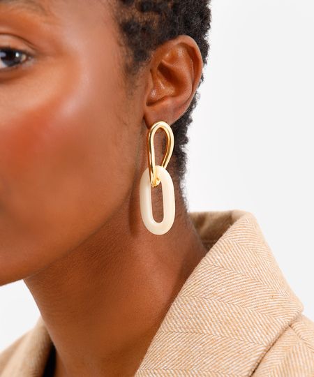 brinco banhado a ouro orgânico dourado UNICO brinco banhado a ouro orgânico dourado UNICO