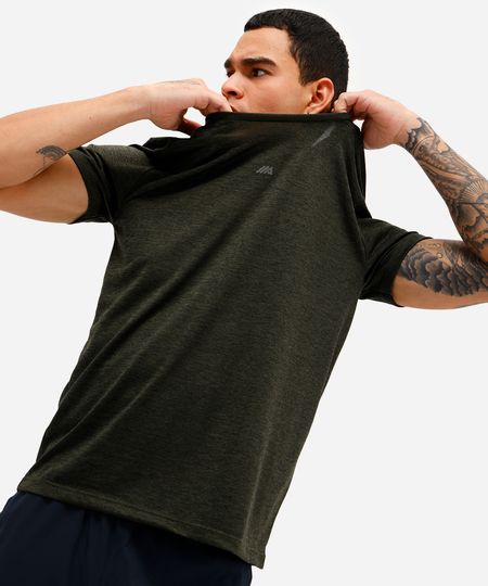 camiseta masculina esportiva ace manga curta verde P