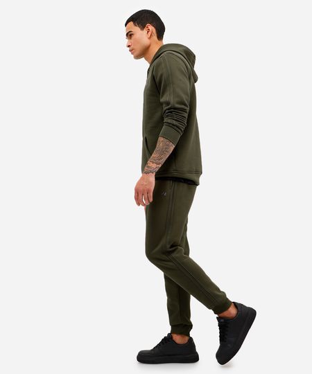 calça jogger masculina de moletom esportiva ace verde P calça jogger masculina de moletom esportiva ace verde P