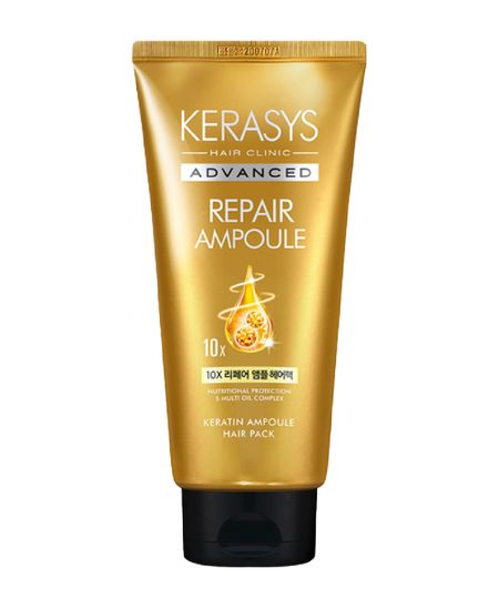 máscara capilar kerasys advanced keratin repair ampoule hair pack 300ml 300 ML máscara capilar kerasys advanced keratin repair ampoule hair pack 300ml 300 ML