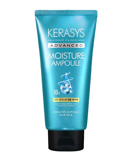 máscara capilar kerasys advanced keratin moisture ampoule hair pack 300ml 300 ML máscara capilar kerasys advanced keratin moisture ampoule hair pack 300ml 300 ML