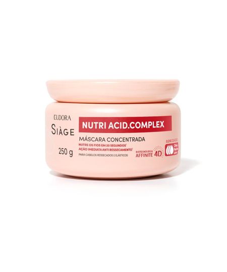 máscara capilar eudora siàge nutri complex 250g 250 G máscara capilar eudora siàge nutri complex 250g 250 G