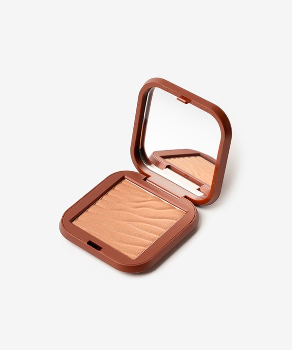 bronzer compacto mascavo by mariana saad summer glow sunset 8g dourado UNICO