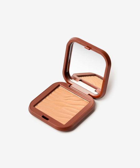 bronzer compacto mascavo by mariana saad summer glow sunkiss 8g dourado UNICO bronzer compacto mascavo by mariana saad summer glow sunkiss 8g dourado UNICO