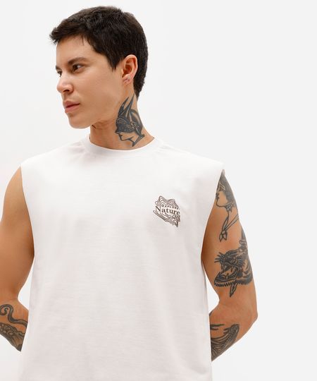 regata machão masculina explore nature off white P