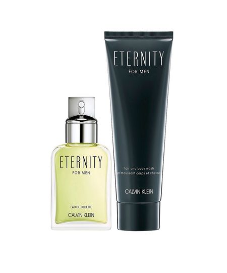 kit perfume masculino calvin klein eternity for men edt 50ml e shower gel 100ml UNICO