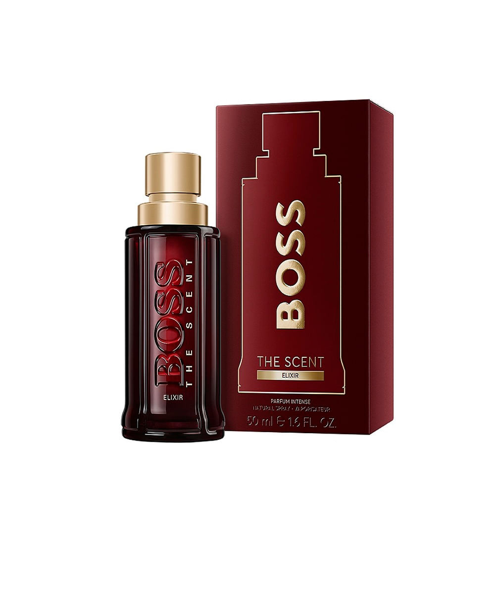 perfume masculino hugo boss the scent elixir edp 50ml