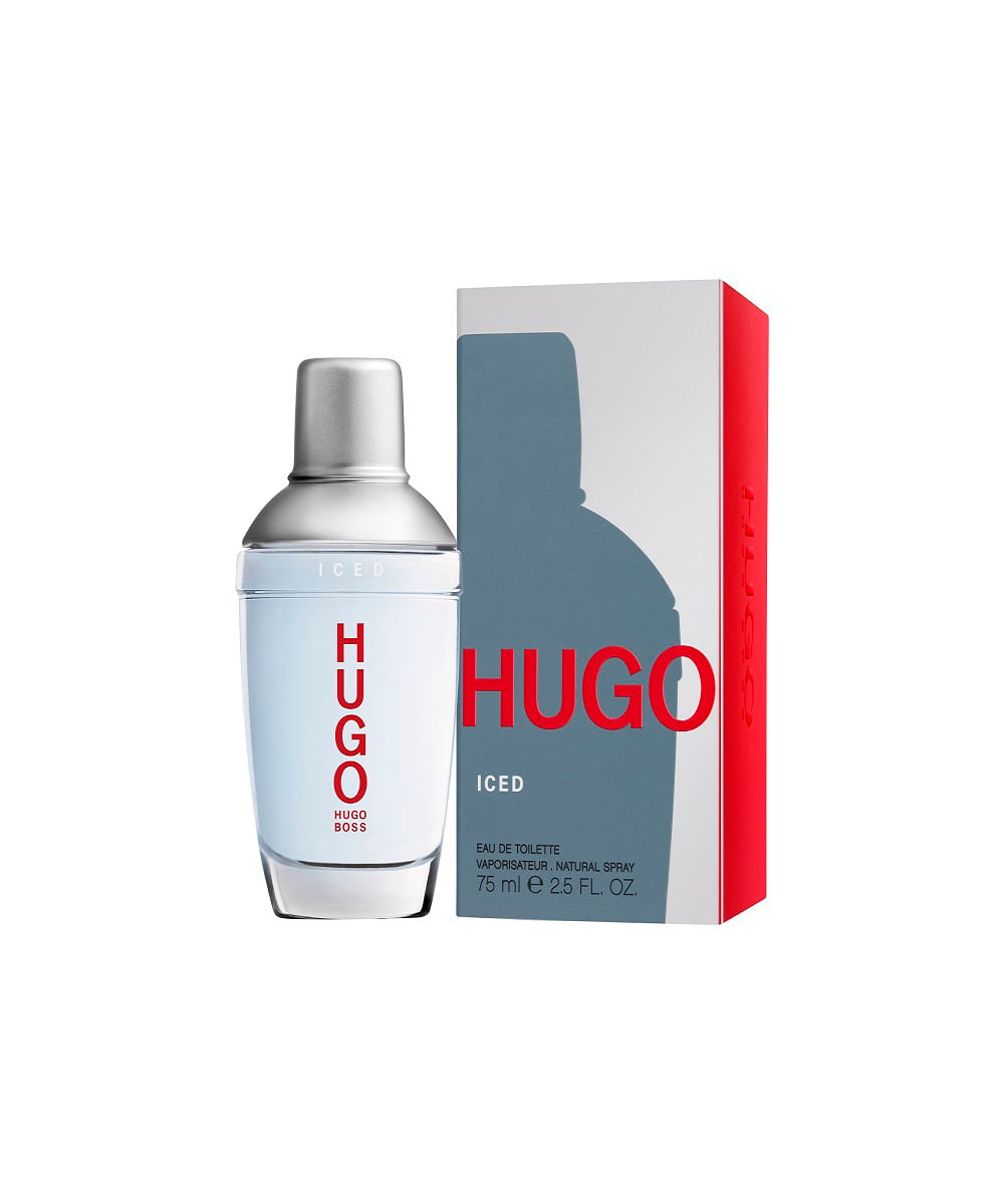 perfume masculina hugo boss iced eau de toilette 75ml