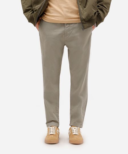 calça chino carrot de sarja masculina verde 38 calça chino carrot de sarja masculina verde 38