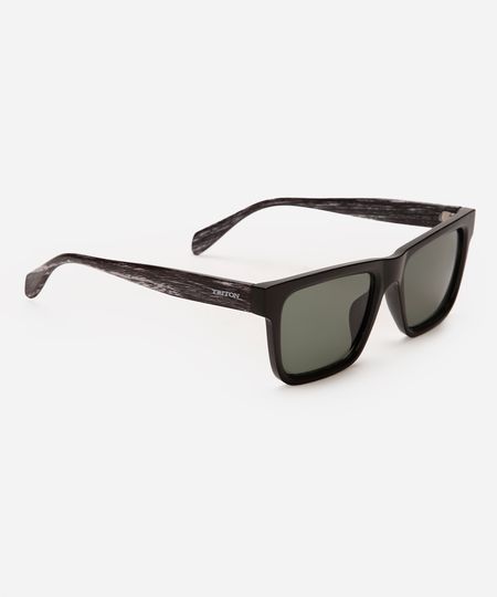 óculos de sol quadrado triton preto UNICO