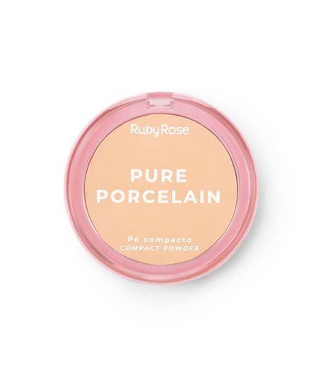 pó compacto ruby rose pure porcelain p20 UNICO pó compacto ruby rose pure porcelain p20 UNICO