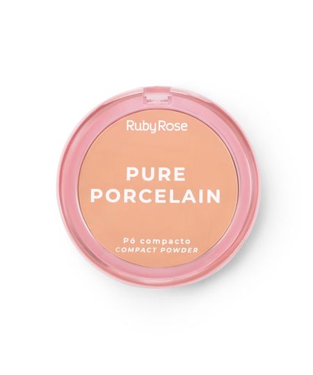 pó compacto ruby rose pure porcelain p30 UNICO