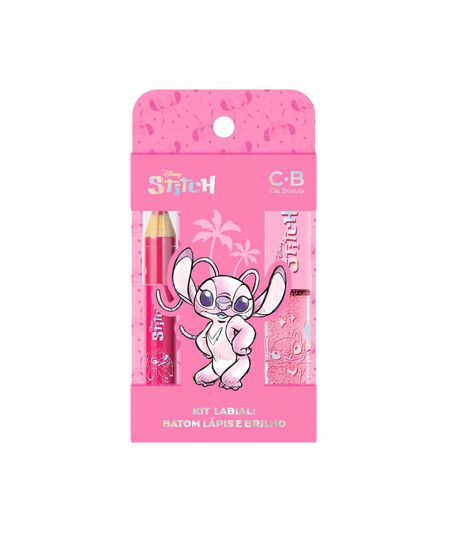 kit lápis labial e gloss angel rosa UNICO kit lápis labial e gloss angel rosa UNICO